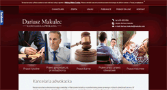 Desktop Screenshot of makulec.com